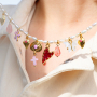 Zomerse sieraden inspiratie met bedels DQ metaal met enamel