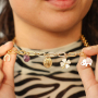 Ontwerp unieke sieraden met rvs bedels met angel numbers