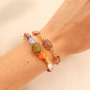 Maak je eigen sieraden met Czech kralen pressed beads