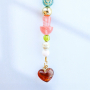 Sieraden maken met acryl kralen in najaarskleuren