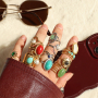 Maak jouw unieke ringencollectie met rvs ringen met stenen