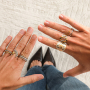 Sieraden sets cre&euml;ren met rvs ringen en bedels