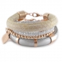 Super leuke armbanden gemaakt met Dreamz gestikt imitatie leer 10 mm