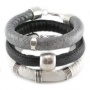 Super leuke armbanden gemaakt met Dreamz gestikt imitatie leer 10 mm