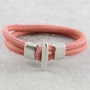 Leuke sieraden gemaakt met verschillende rijgmaterialen