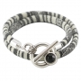 Trendy armbanden met DQ metalen slot