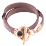 Trendy armbanden met DQ metalen slot