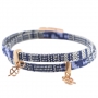 Leuke armbandjes met 5 mm plat Aztec koord