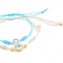 Armbandjes en kettingen gemaakt met Macram&eacute; draad