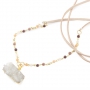 Prachtige sieraden met half edelsteenhangers & kurk!