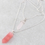 Prachtige sieraden met half edelsteenhangers & kurk!