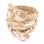 Prachtige sieraden met half edelsteenhangers & kurk!