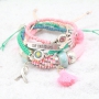 Trendy zomers setje met Dreamz koord & rocailles