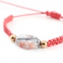 Gestikt imi leer en natuursteen kralen voor trendy sieraden