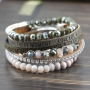Mix onze prachtige Top Facet Disc kralen met andere materialen voor geweldige combinaties!