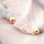 Dromerige sieraden voor girly girls, met shiny facetkralen!!!