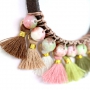Boho look sieraden met trendy kralen en de nieuwe herfstcollectie kwastjes Ibiza Style