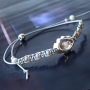 Sieraden set met ethnic look gemaakt van metaal DQ in ros&eacute; goud & macram&eacute; draad! 