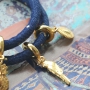 Eigentijdse stoer-chique sieraden maak je zelf met ons mega leuke Trendy plat koord denim en trendy gestikt koord, d&eacute; trend van nu!