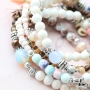 Steel de show en maak hippe sieraden met onze glaskralen gem&ecirc;leerd als basis!