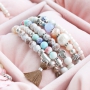 Steel de show en maak hippe sieraden met onze glaskralen gem&ecirc;leerd als basis!