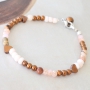 Wauw, deze modern-minimalistische sieraden met hematite kralen zien er top uit, maak jij een setje voor hem of voor haar?