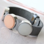Metallic Cuoio armbanden en armbanden van DQ leer voor de feestdagen 