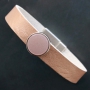Metallic Cuoio armbanden en armbanden van DQ leer voor de feestdagen 