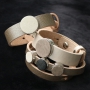 Sieraden en sleutelhangers met cabochons van DQ leer