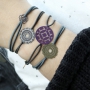 Minimalistische armbanden en oorbellen in een winterse bohemian stijl!