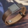 Mannen sieraden in een set met lava kralen, houten kralen, acrylkralen, Cuoio en Divino!