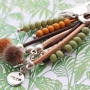 Creatief! Houten kralen met een twist in combinatie met DQ leer en DQ metaal