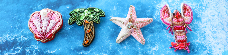 Nieuwe collectie funky broches