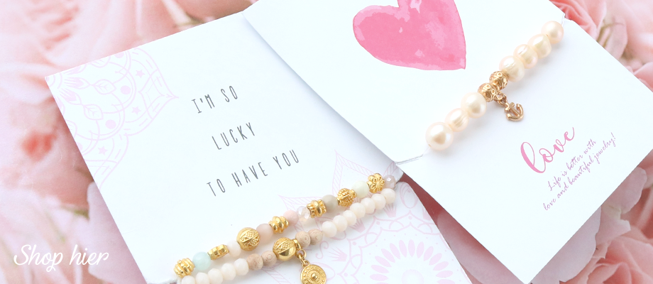 Sieraden kaartjes