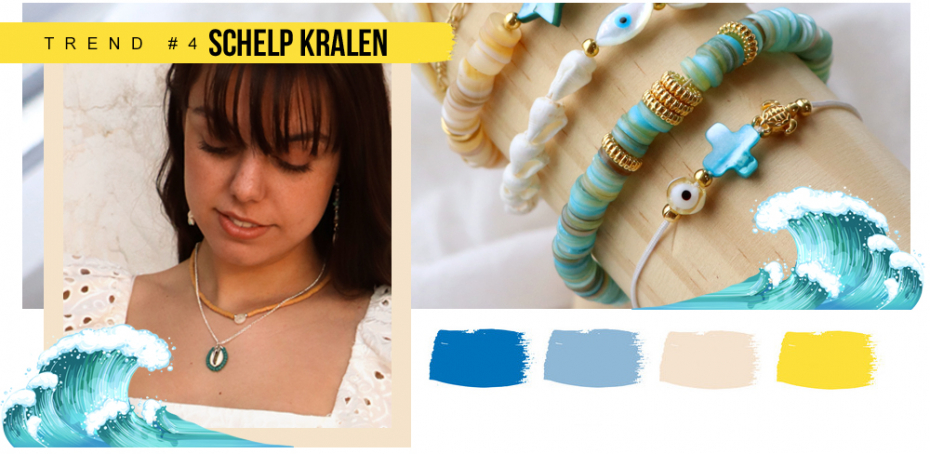 Schelp kralen